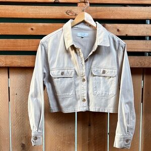 Love Tree Light Tan Jean Jacket